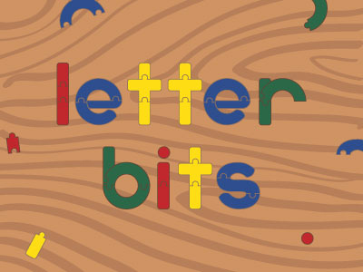 Letter Bits Portfolio Thumb art colorful education fun games kids learning letterbits primary toys