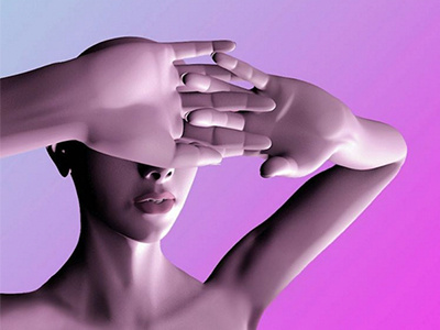 see no evil 3d art c4d cinema4d model render stfu vaporwave