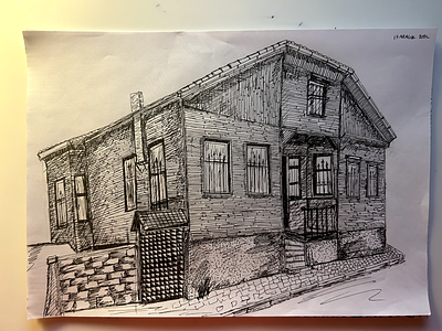 The Building Sketch #3