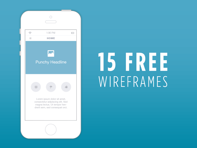 15 free wireframes animation free freebie gif iphone user experience ux wireframe