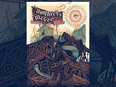 Umphreys Mcgee Kettering, OH Gigposter