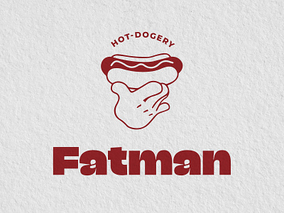 Fatman logo | Hot Dogs