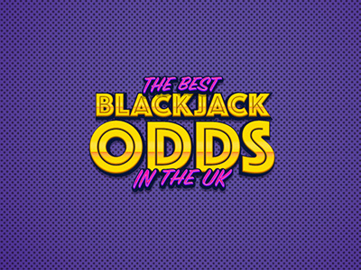 The Best Blackjack Odds in the UK blackjack casino dots gold illustrator money purple shine text effect
