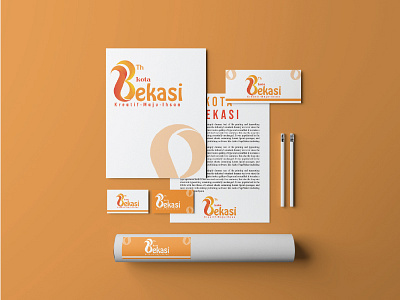 Stationary of 23th logo City Of Bekasi