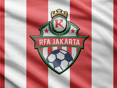 RFA Jakarta Logo In Flag