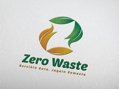 Zero Waste Logo Mockup