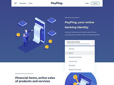 Payping Landing Page