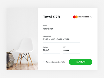 Credit Card Checkout | Day 002 DailyUI basket buy checkout credit card dailyui design e-commerce flat pay payment purchase shopping