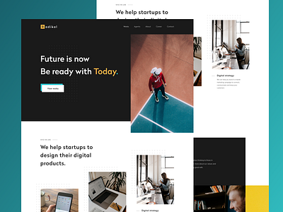 Radikal Agency - Landing Page