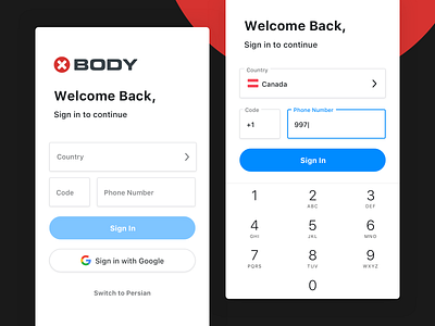 Xbody | Signup / Login