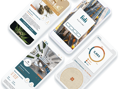 FOLI Product Design branding cannabis interaction product design typography ui ux web web app web design