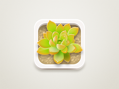 potted plant icon plant