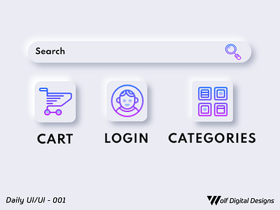 Daily UI / UX - 001 adobe xd clean concept daily ui dailyui design desktop ecommerce iconography interface mobile ui mockup ui uidesign user interface ux visual design web webdesign website