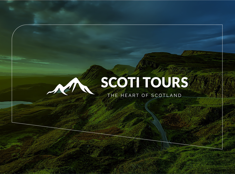 Scoti Tours - Branding, Identity & Logo Design adobe illustrator advertising art brand design brand identity branding branding design clean design graphic design green identity logo logo design logotype minimal modern procreate simple typography