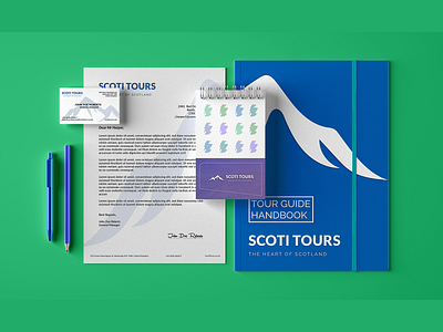 Scoti Tours - Business Material Design