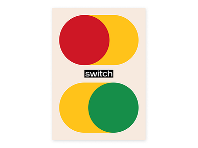 Switch, poster design