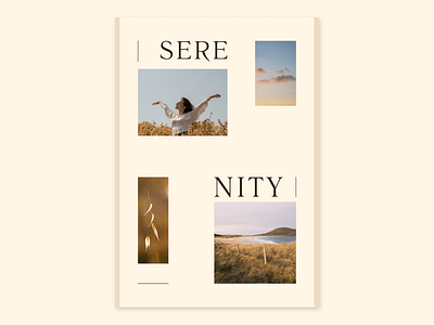 Serenity, poster design