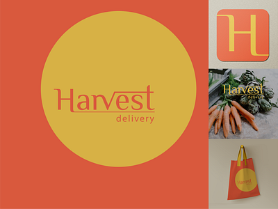 Harvest delivery, brand identity adobe illustrator brand brand design brand identity branding branding design design graphic design graphicdesign