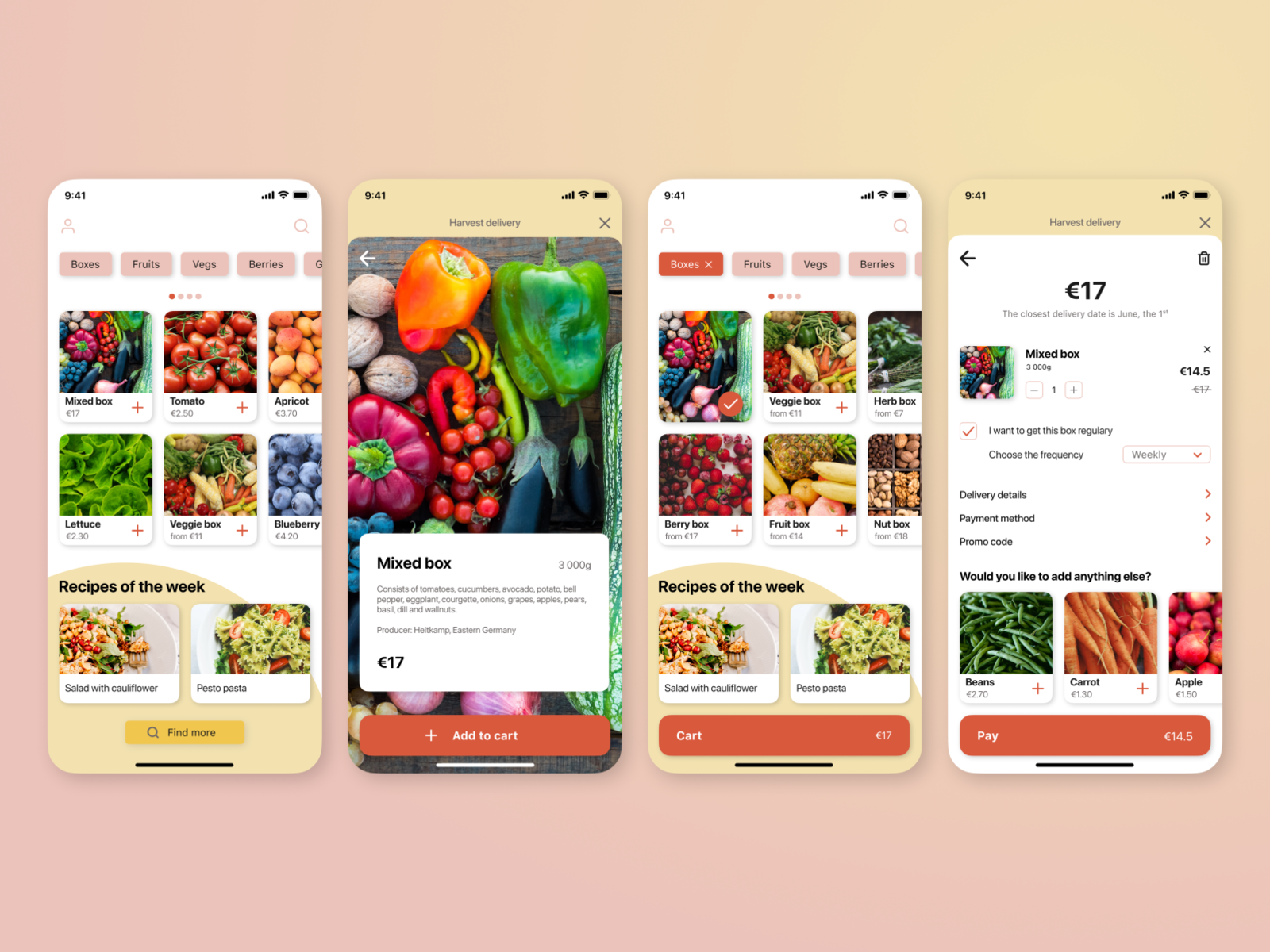 harvest app application