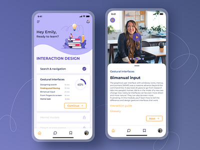 Online learning app