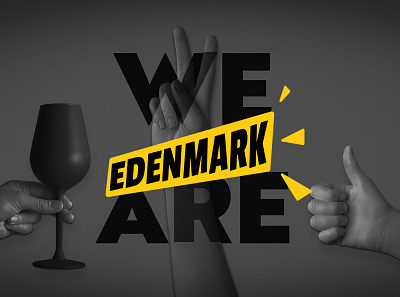 Edenmark branding brand branding color design graphic design illustration inspiration lettermark logo logo ideas logo inspiration modern logo startup type typography vector