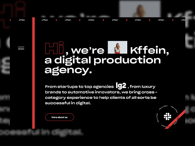 kffein art direction design ui web design