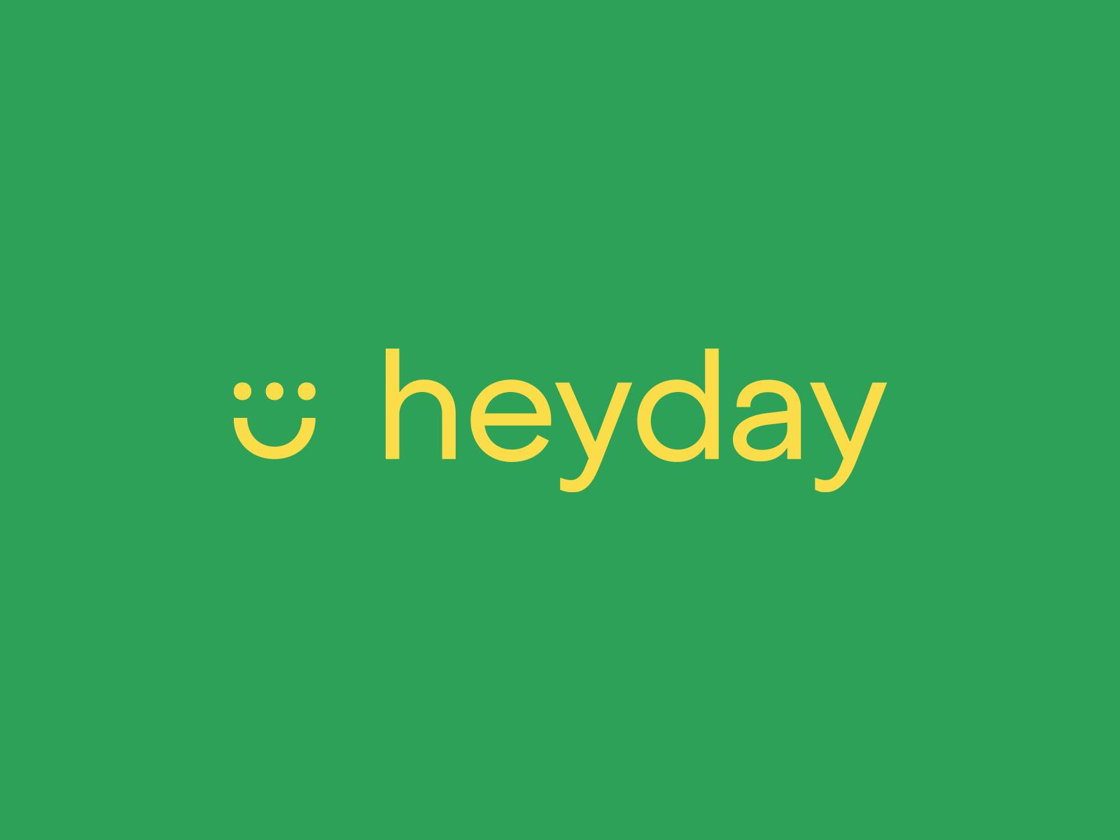 Heyday art direction branding design logo
