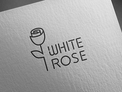 White Rose brand identity branding design graphic design logo packaging