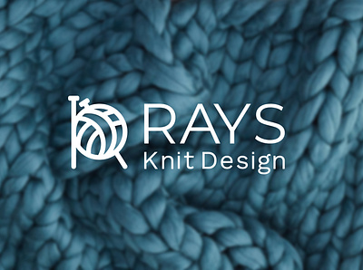 RAYS knit design brand identity branding graphic design logo packaging social media graphics