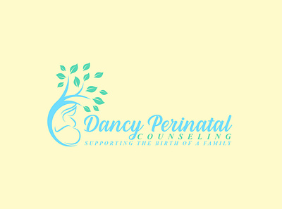 Logo Design for Dancy Perinatal businesslogo fiverr fiverr.com fiverrgigs fiverrlogo minimalist