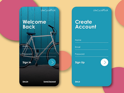 Sign Up. DailyUI #001 challenge