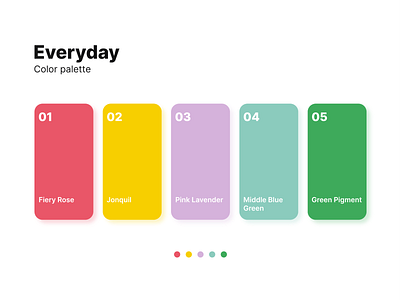 Everyday color palette