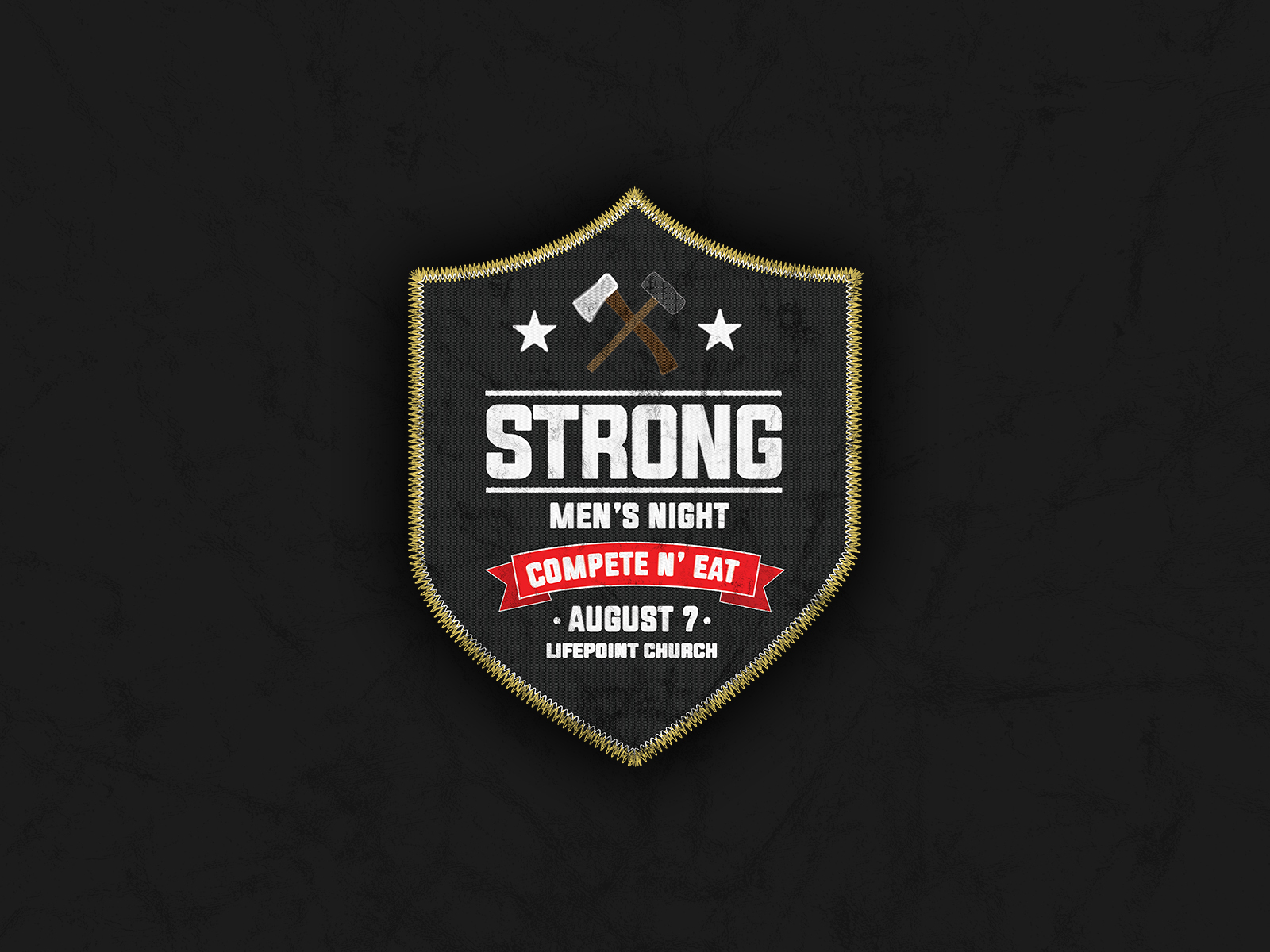 Strong Men's Conference by Stephen Bailey on Dribbble