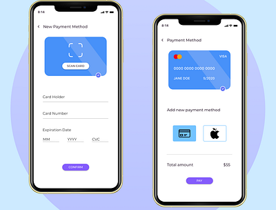 Daily UI 002 | Credit Card Checkout app apple pay branding checkout page credit card credit card checkout cta button daily 100 challenge daily ui dailyui debit card design payment method ui