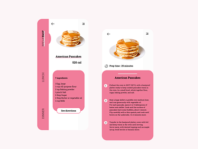 Daily UI 040 |  Recipe