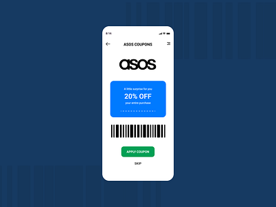 Daily UI 061 | Reedem Coupon