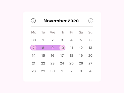 Daily UI 080 | Date picker 080 daily 100 challenge daily ui daily ui challenge daily ui080 date picker design
