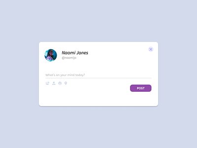 Daily UI 081 | Status update