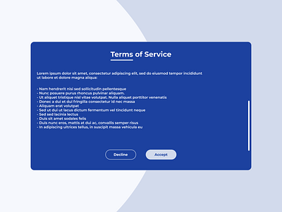 Daily UI 089 | Terms of service 089 daily 100 challenge daily ui design terms of service