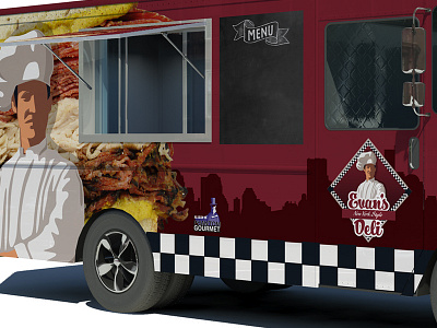 Evan S Deli Food Truck Design By Geoff Bloom On Dribbble