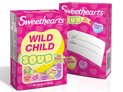 Seasonal Packaging Design candy seasonal valentines