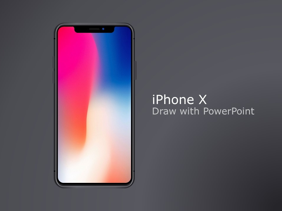 Iphone X - Drawing with powerPoint by Agus Purwanto on Dribbble