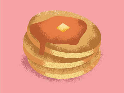 Somebody ordered pancakes, I just sip the sizzurp art breakfast butter conceptual ihop illustration kanye kanye west love lyrics music pancakes rap shading stipple syrup vector