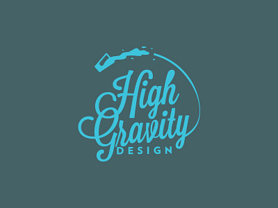 High Gravity Design badges branding flat icons illustration illustrator lines logos vector