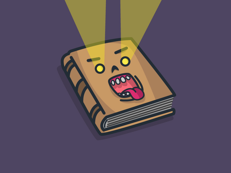 A Necronomicon by BlueIon on Dribbble