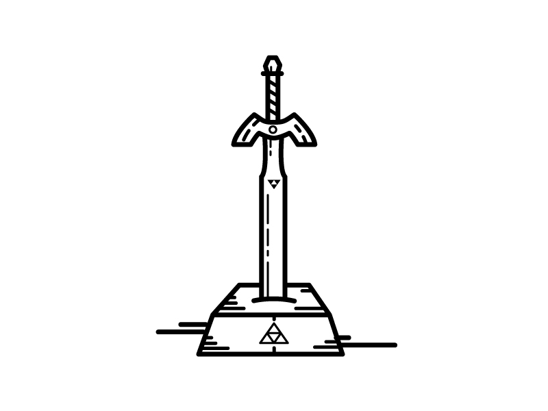 A Master Sword By BlueIon On Dribbble