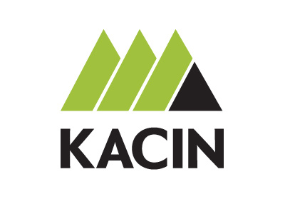 Kacin Companies blue blue ion blueion building clean construction design green identity ion kacin kacin companies logo modern vector