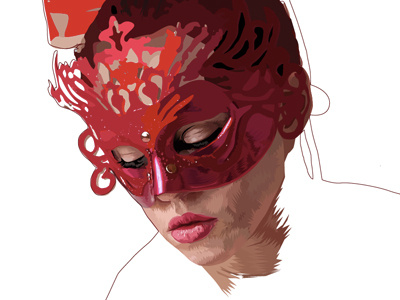 Masked Woman WIP