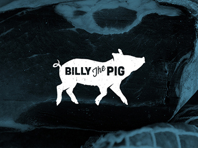 Billy The Pig btp logo pork