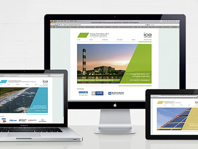 Institute of Civil Engineers Conference sites ui web design website